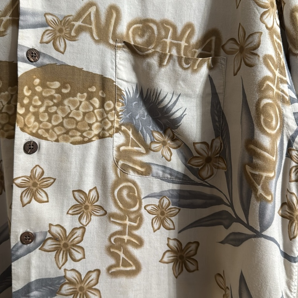 Ocean Pacific MENS WEAR ALOHA BUTTON SHIRT - Picture 8 of 9